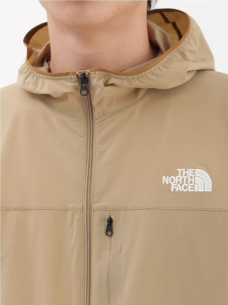The North Face Lightweight Mountain Softshell KT Kelp NP22303 Men's Water-Repellent, Hoodie, Tan, XL,