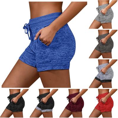 Short de yoga taille haute pour femme, pantalon de sport, de musculation, de levage des hanches, élastique
