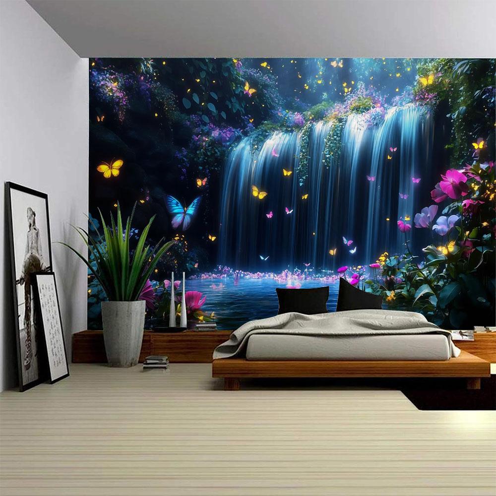 Fairy Tale Forest Tapestry Home Wall Decoration Kawaii Hippie Fantasy Room Art Decoration Background Blanket Bed Sheet