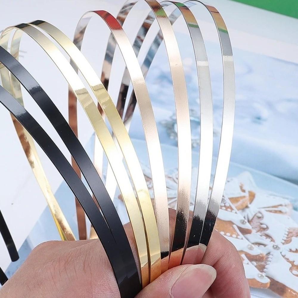 10pcs/set Metal Head Band Hairwear Simple Design Making Headwear Accessories  Craft Supplies