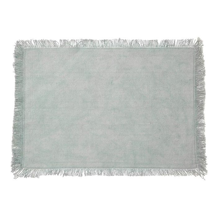 Set de table - Mahas - Menthe - 30 x 45 cm - 100% coton - Lavable à la main