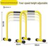BinFu Home Punch-Free Parallel Bar Fitness Station