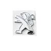 2,9x3cm Plastová nálepka na středový znak volantu auta pro Peugeot 106 107 108 206 207 208 301 306 308 407 408 508 3008 4008