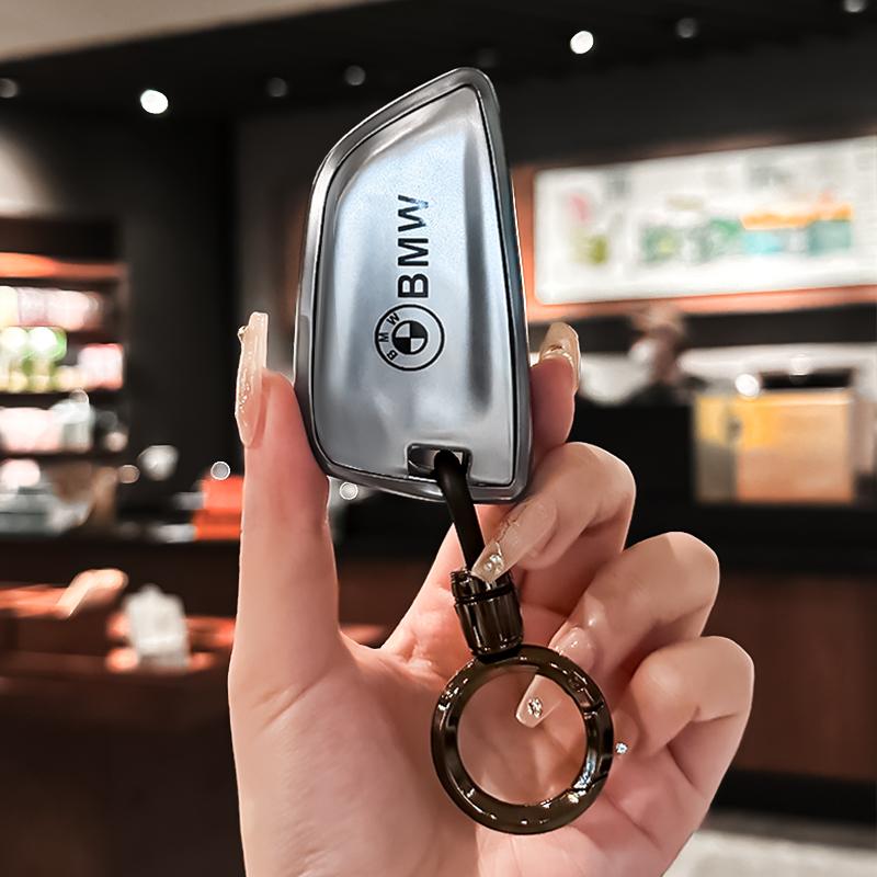 High-end TPU Car Remote Key Case Cover Shell For BMW X1 X3 X5 X6 X7 1 3 5 6 Series G20 G30 G11 F15 F16 G01 G02 F48 Accessories gzbf35