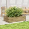 VidaXL Planter 90x60x23 Cm Impregnated Pine Wood, Outdoor Planter, Flower Box, Plant Box, Planter of 847237
