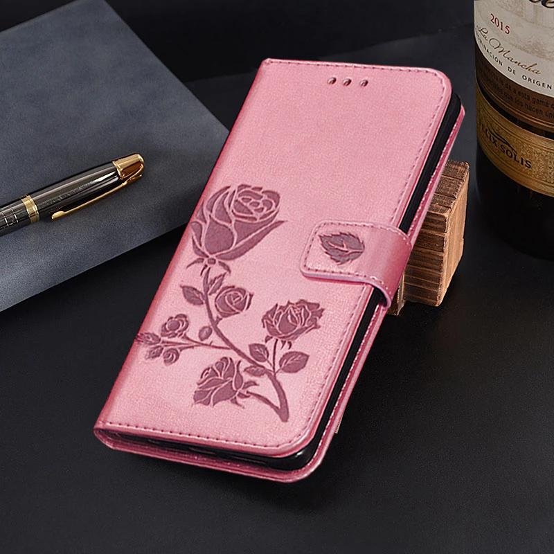 Buch Leder Rose Blume Leder Flip Case für Samsung Galaxy A54 A05S A15 A04S A14 A24 A34 A23 A33 A53 S20 S21 S22 S23 Ultra Plus Brieftasche Telefon Abdeckung