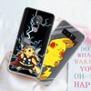 JP36 Pikachu Pokemon Transparent Case for Samsung A04 A14 A23 M33 M53 Realme 10 9 C35 C55 VIVO Y02 X80 Infinix Hot 30 Note 11 Tecno Spark 8P Pro