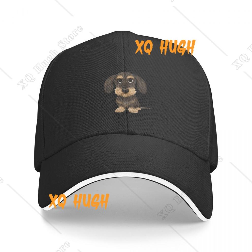 Wirehaired Dachshund Cute Wire Haired Wiener Dog Wild Boar And Tan Teckel Cap Casual Baseball Caps Adjustable Hat Baseball Hats