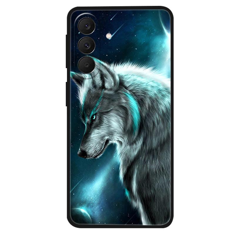 For Samsung Galaxy A57 A37 5G Case Bumper Starry Sky Soft Silicone TPU Back Cover for Samsung A37 A57 Phone Case Cute Cat Cover