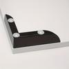 4PCS Simple L-Shaped 2-In-1 Furniture Leg Bedside Table Support Leg for Sofas Beds Tables Hardware Furniture Accessories