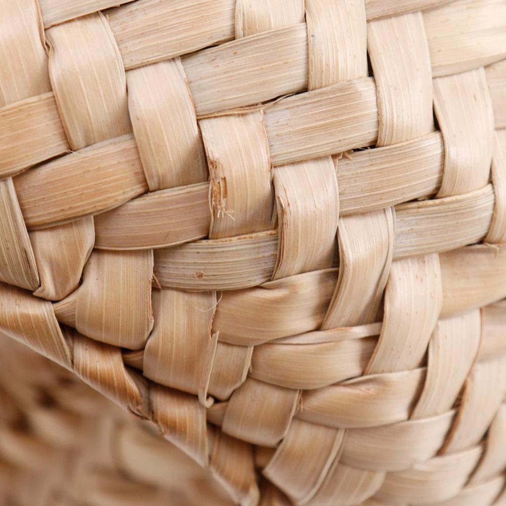 LOEWE Basket bag small Tote Bag Basket bag Brown Raffia/leather Women Used