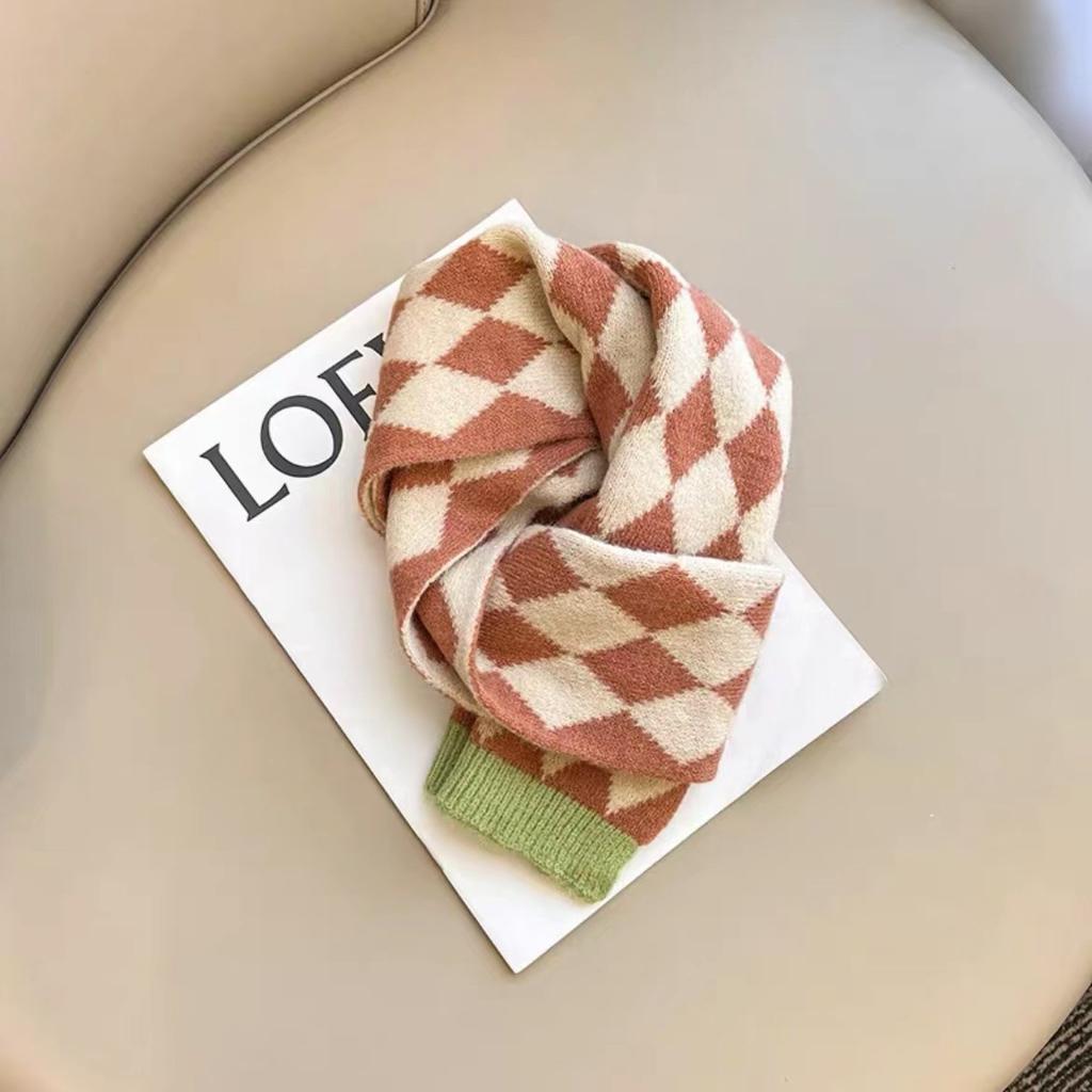 Winter Warm Kids Scarf Cartoon Unicorn Dinosaur Design Soft Cotton Neck Wrap Cozy Thermal Scarf For Children School Outdoor