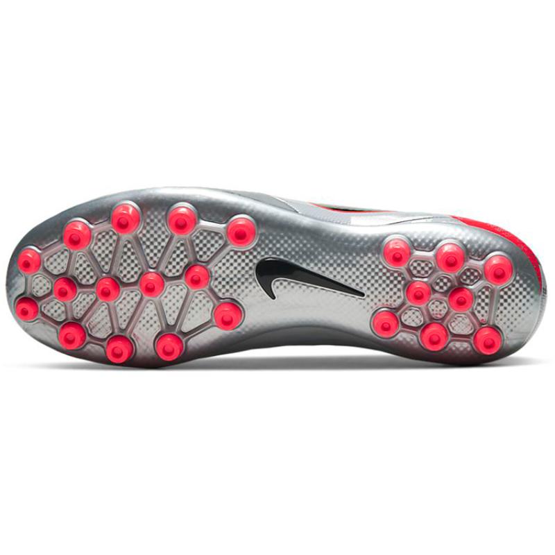 Nike Legend 8 Academy AG Artificial 'Grey Red' Training Soccer Shoes AT6012-906