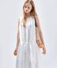 MALOUPE 7106 Sleeveless Long Dress (White)