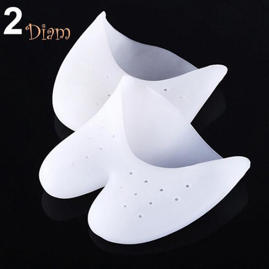 

FS профессиональные мягкие балетные пуанты, силиконовые гелевые носочки для танцев, дышащие подушечки для обуви, уход one size