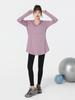 2026 Fashion Plus Size Women's Hooded Yoga & Sports Set - Long Sleeve for Spring/Autumn