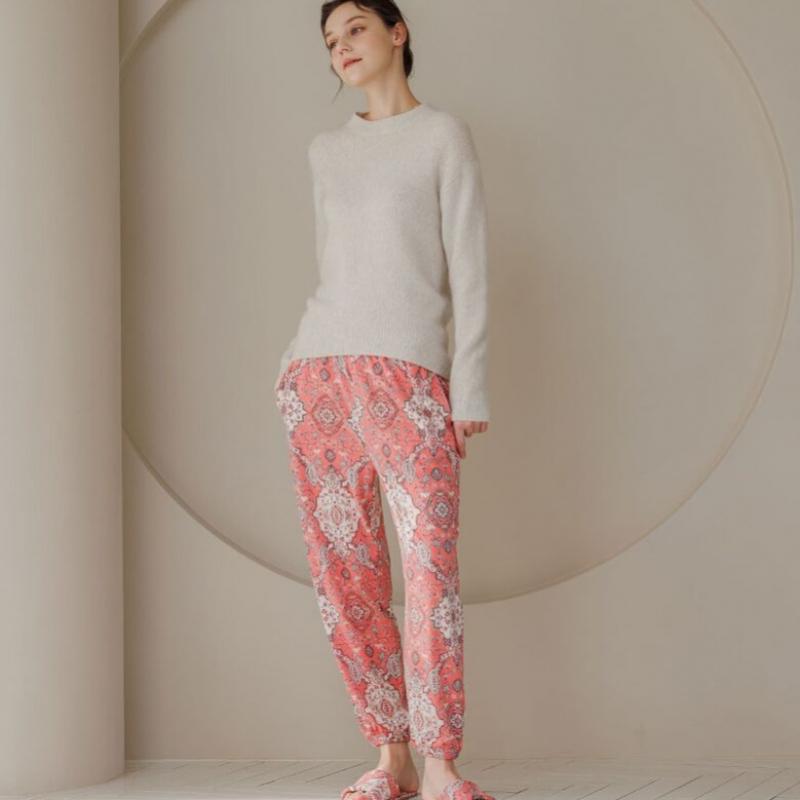 L Affair Carbon Peach fLeece Pants 9 Types avaiLabLe