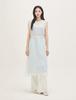 Roem See-Through Layered Long Dress Rmowg25R13