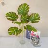 Artificial Green Plant Home Decor With Soft Silicone Leaves For Wedding And Photography Props