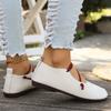 Fashion Women's Square Designer Sandals New Casual Flat Shoes Lightweight Brand Leather Flats Vintage Narrow Band Luxury Shoes