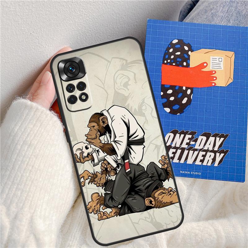 Judo Jiu Jitsu BJJ Funda For Xiaomi Redmi Note 14 Pro 13 9 10 11 12 9S 10S 11S 12S Redmi 13C 10C 12C 14C Case
