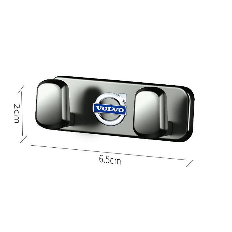 Car Interior accessories Zinc Alloy Storage Hooks For Volvo Rdesign Polestar AWD V50 S60 XC60 S40 XC40 XC90 V60 S80 S90 V90 V70