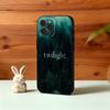 T-Twilight Series Phone Case For iPhone17,16,15,14,13,12Plus,Pro Max,XS,5G Soft Silicone Black Cover