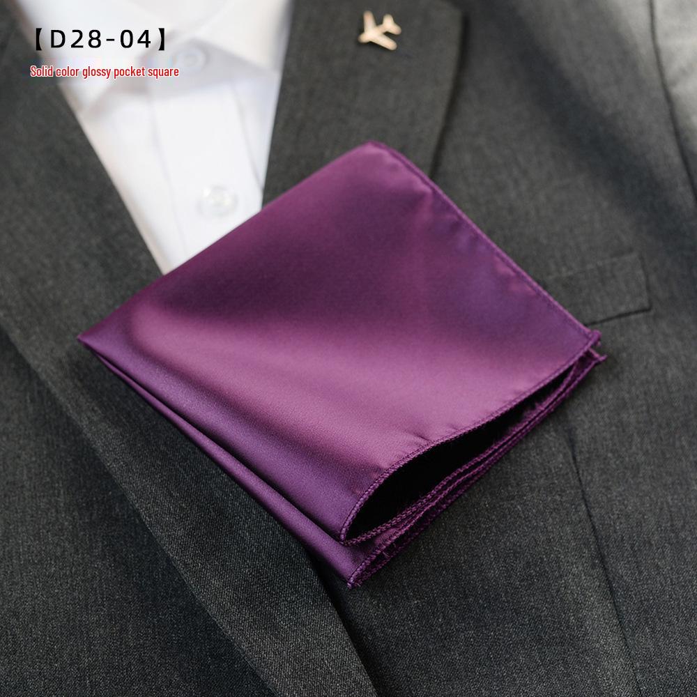 Retro Square Handkerchief: Men's Formal Scarf & Pocket Square Accessory