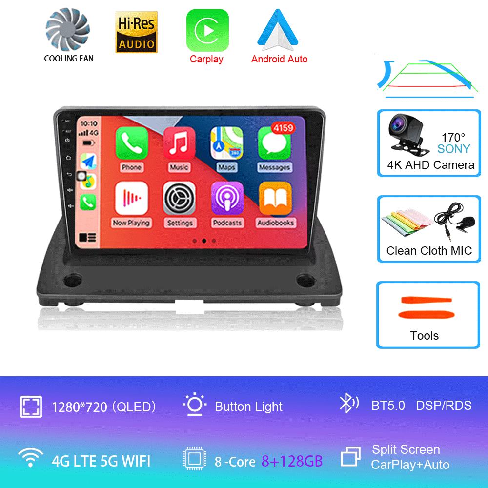 For VOLVO XC90 2004-2013 2 Din Android 14 Car Radio 2din Multimedia Video Player GPS Navigation Carplay WIFI HIFI DSP