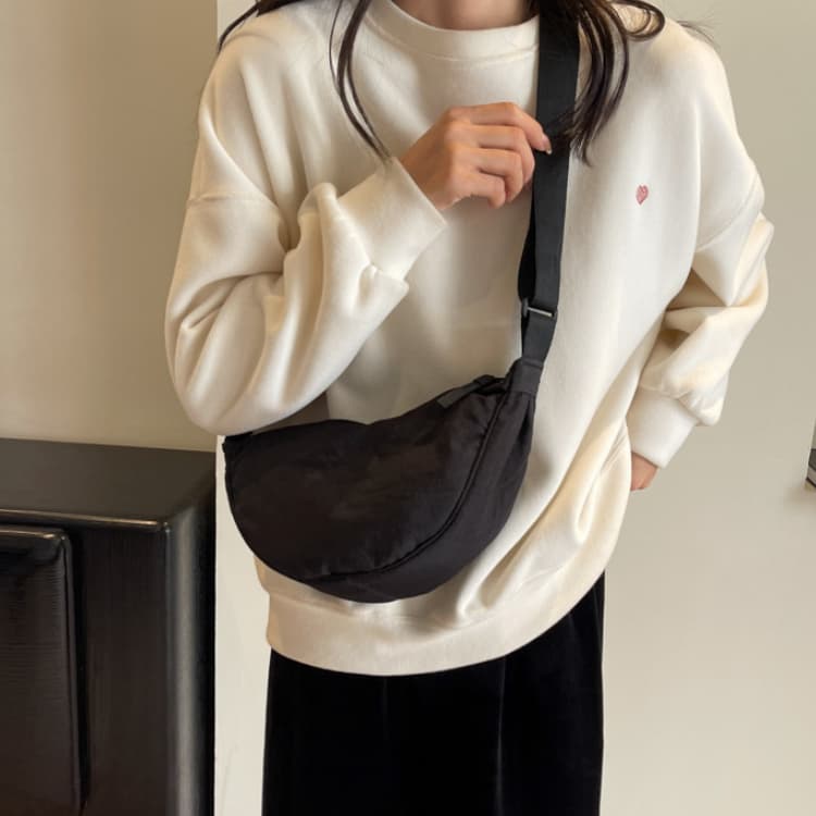 New Fashionable Women's Dumpling Bag Messenger Bag