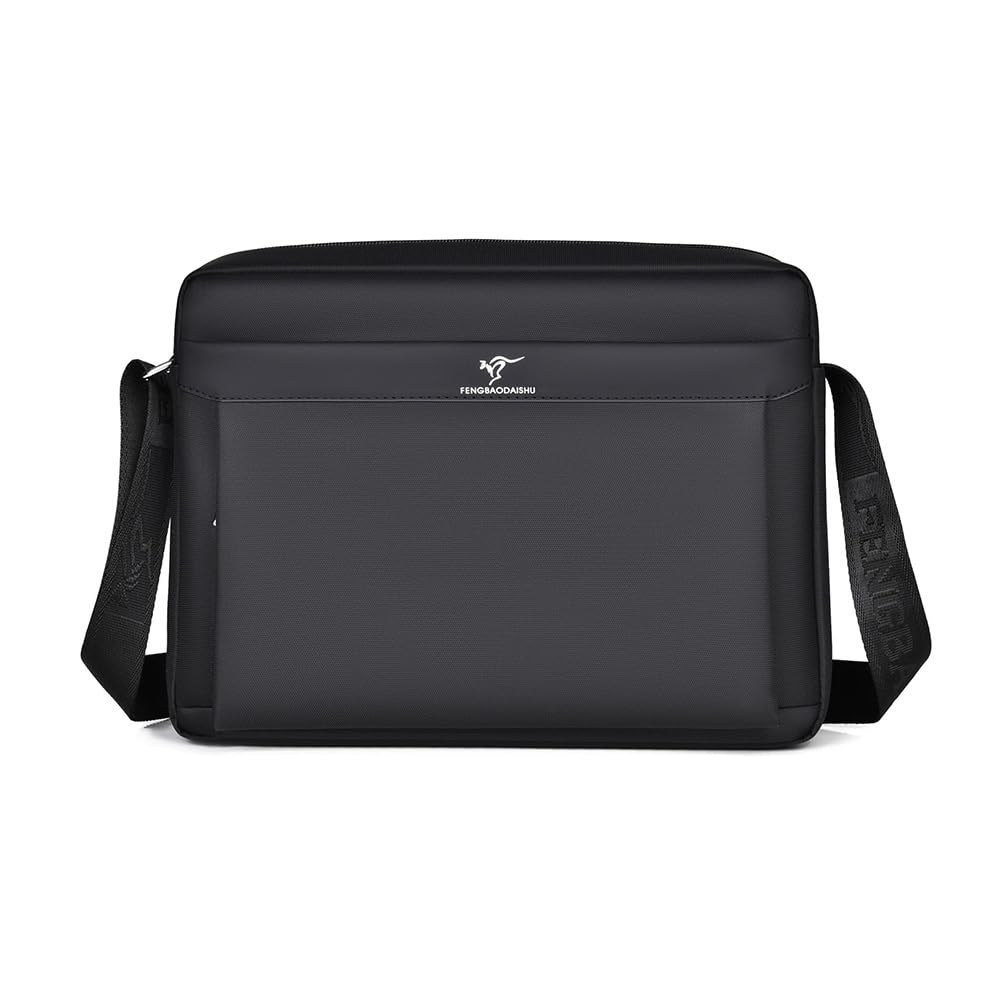 Whatna Shoulder Horizontal Messenger Large Business Fits A4 Size and Shoulder Crossbody for and Model Men's Bag, Bag, Bag, 15-inch Laptop, Bag, Bag,