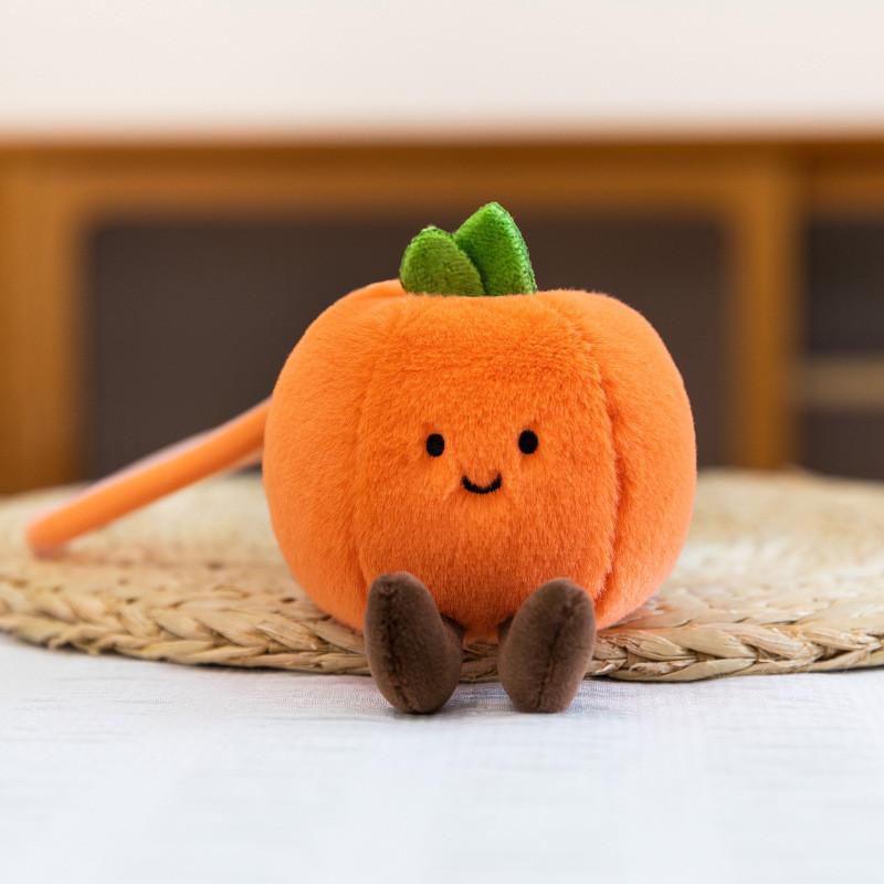 Cuter Coconut Mango Tangerine Fruit Plush Keychain With Soft Pp Cotton For Kids And Gift Enthusiasts