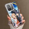 Sword Art Online Anime Shockproof Phone Case for Xiaomi Poco X7 X6 X5 X3 Pro F7 Ultra M8 Redmi 15C 15 14C 13C 12C 10C 13 12 10