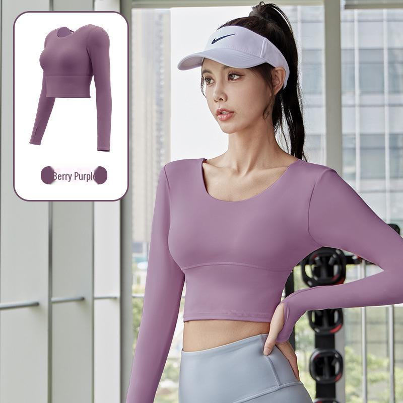 

Набір для йоги Juyitang Peach: Красива спина, завищена талія, підйом стегон, голий фітнес-костюм (Без бюстгальтера) S