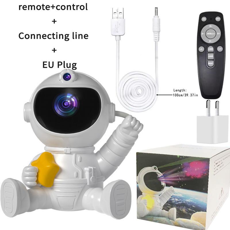 Starry Sky Astronaut Projector Lamp - Night Light Bedroom Decor