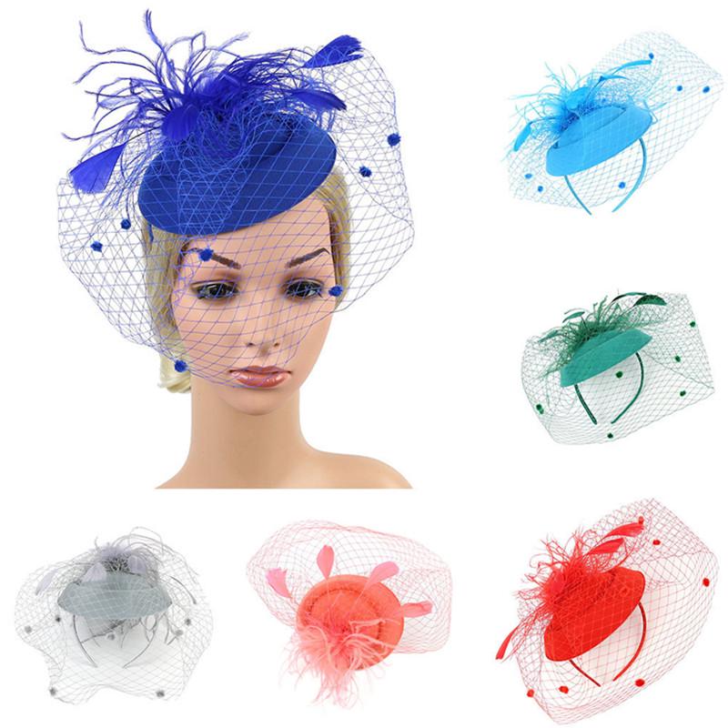 Hair Pin Cocktail Headwear Pillbox Hat 