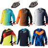 Mens Long Sleeve Mountain Bike Jersey Cycling Shirt Quick Dry Outdoor Trail Riding Top