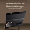 Huawei Mate X6 Foldable Full-Cover Flip Leather Case with Rotating Bracket and Smart Window.