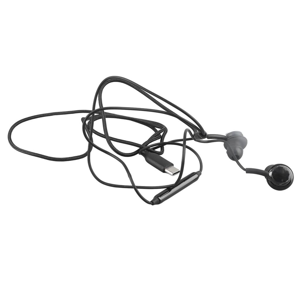 Type C Earphones Multifunction HiFi Lossless Sound Wired Earbuds for Note10 0 A8S