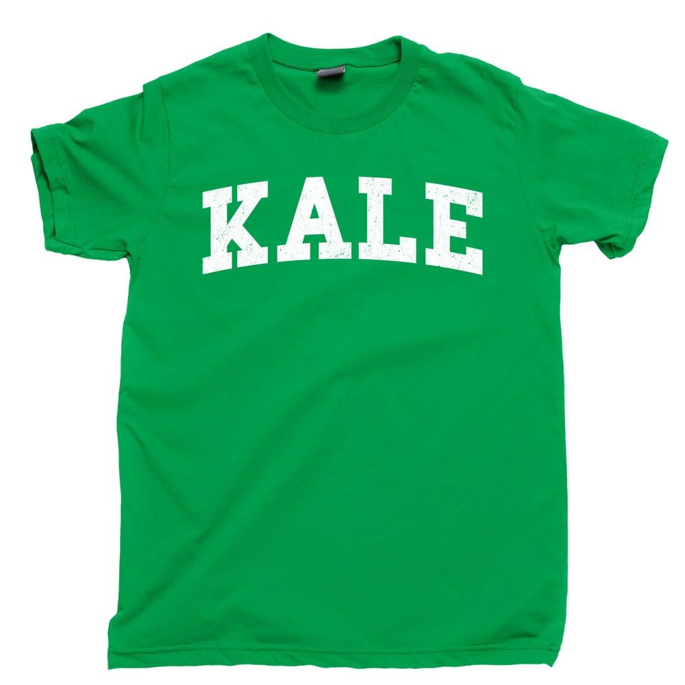 

KALE University T Shirt Vegetables Curly Lacinto Redbor Siberian Kale Yeah Tee 2XL