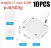 Automatic Door Closer Punch-free 500g-1000g Wire Rope Retractable Automatic Recovery Coil Closing Device Furniture Hardware Tool