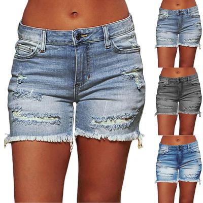 Women's Denim Classic Versatile High Waist Fashionable Shorts