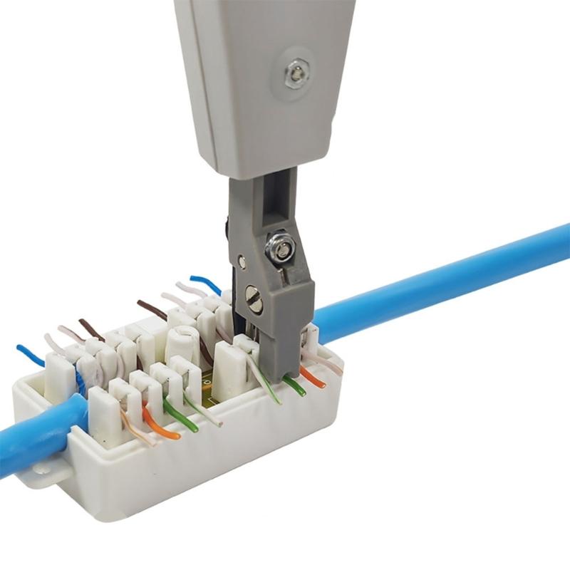 Cat6 Anschlussdose RJ45 Spleißverbinder Ungeschirmt Auflege-Typ Kupplung für Cat6 Ethernetkabel Zubehör