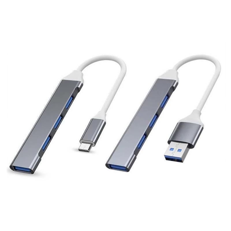 Usb C Hub 3.0 Type C 3.1 4 Port Multi Splitter Adapter Otg For Pc Computer
