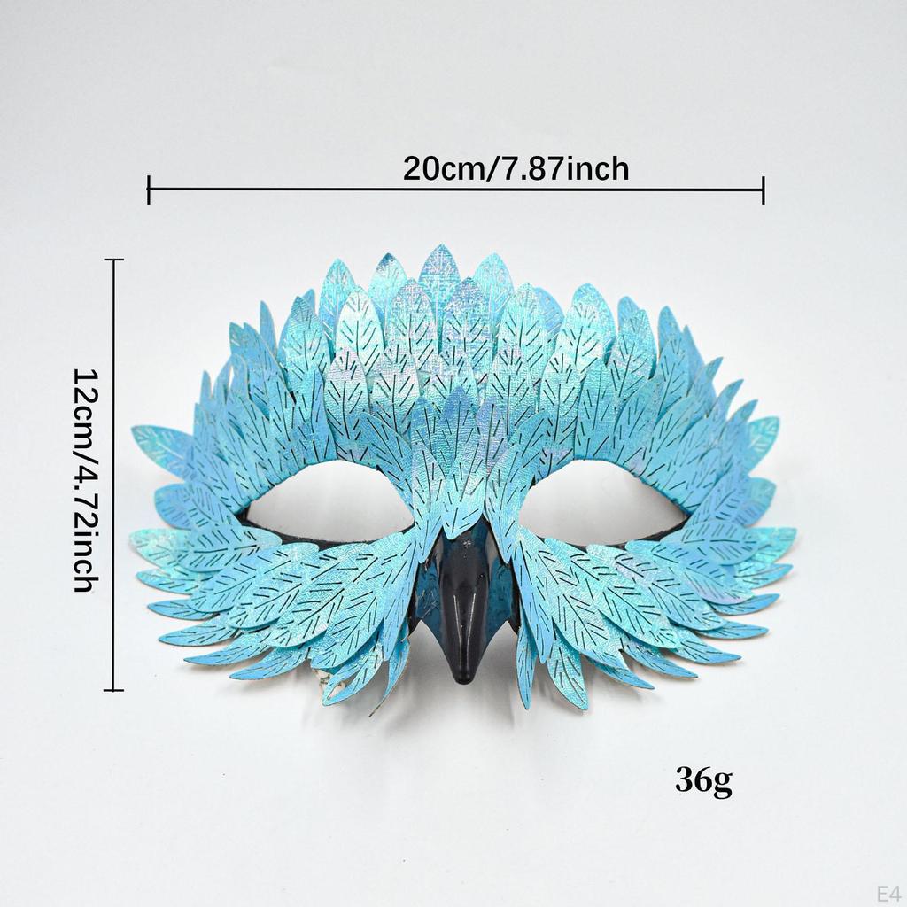 Akcesoria Maski Halloweenowe Półmaska na Twarz na Imprezę Klubową, do Odgrywania Ról, na Bal