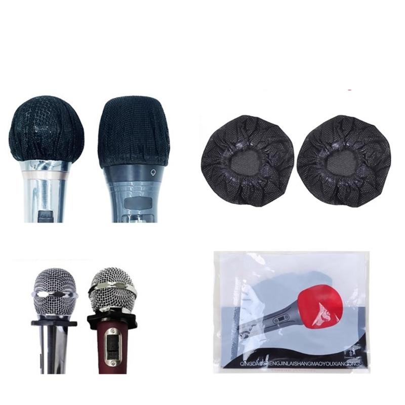 100Pcs/Pack Microphones Cover for Most Microphones Mic Windscreen Protector Caps for Home