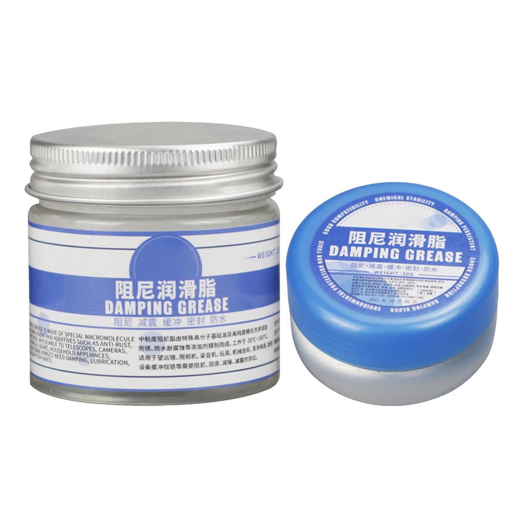 30/100g Dämpfungsfett Hohe Viskosität Mechanisches Pufferfett Rostschutz Poliermittel Schleifmittel Schmierfett Für Gummi