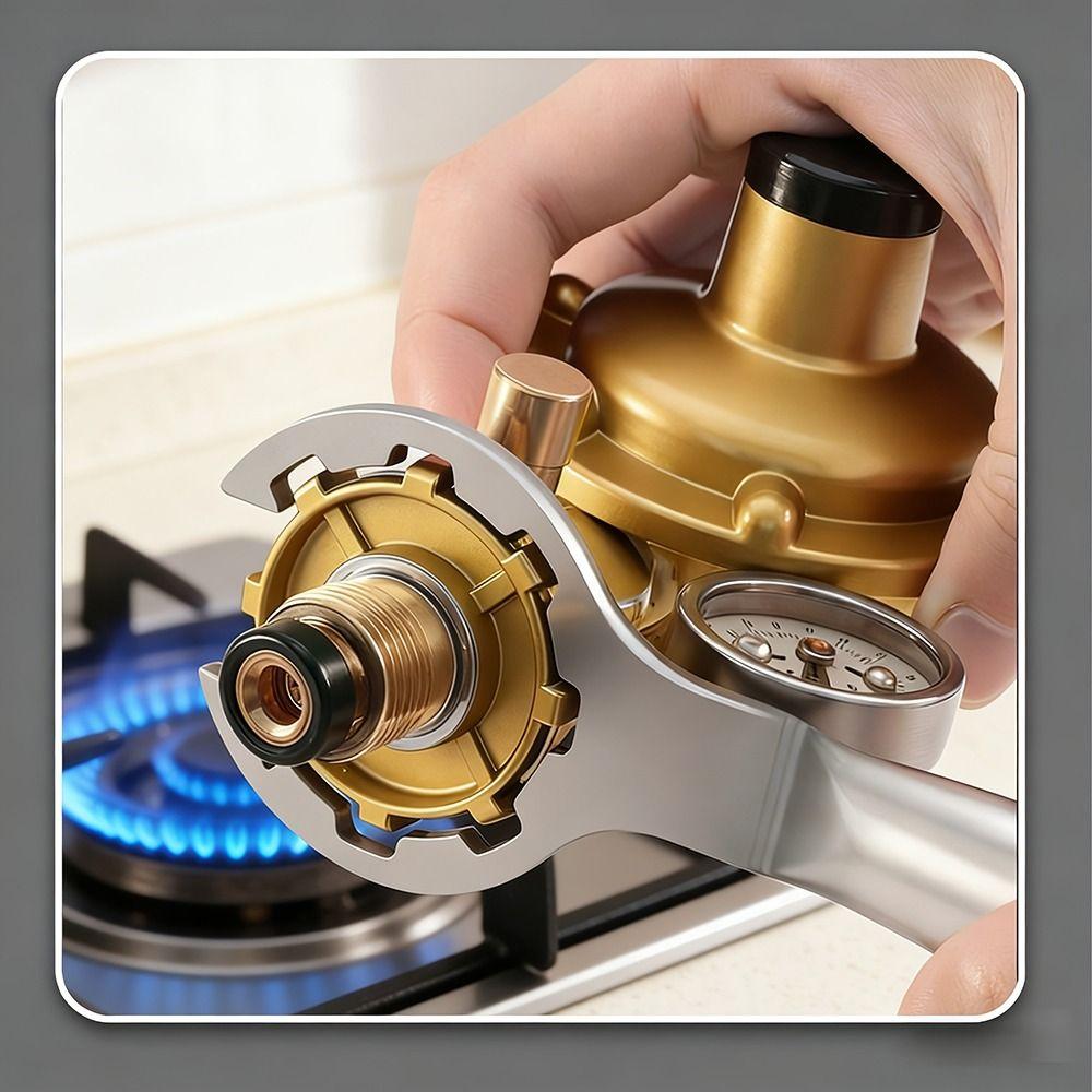 Klíč na plynový ventil s vysokou tvrdostí Ruční nářadí na opravu Plynový klíč Plynové demontážní kleště Klíč