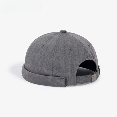 Chapeau de peau yuppie classique japonais homme automne/hiver hip hop bonnet coréen roulé personnalité décontracté chapeau de propriétaire