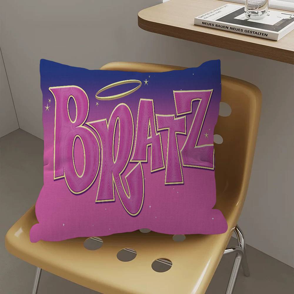 Anime B-Bratz Pillow Cushion Cover Pillowcase Living Room Sofa Home Decor